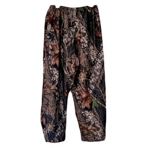 Vintage Mad Dog Camouflage Polyurethane-Lined Hunting Pants, Size XL